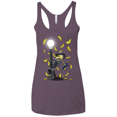 T-Shirts Vintage Purple / X-Small Banana Rain Women's Triblend Racerback Tank