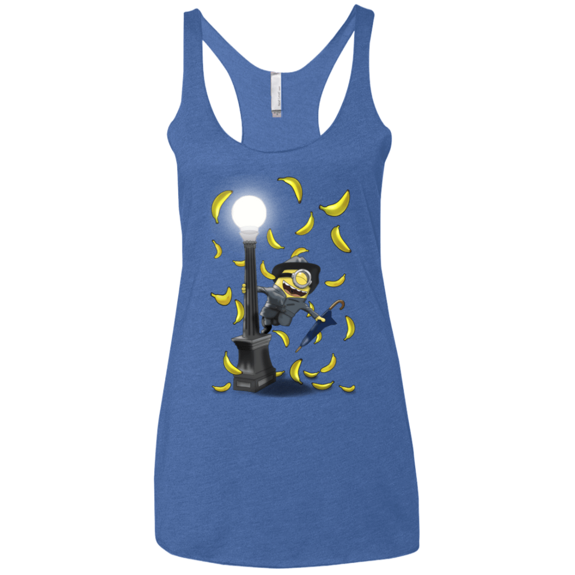 T-Shirts Vintage Royal / X-Small Banana Rain Women's Triblend Racerback Tank