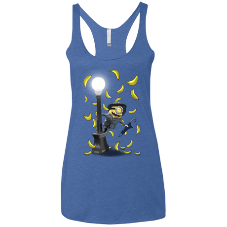 T-Shirts Vintage Royal / X-Small Banana Rain Women's Triblend Racerback Tank
