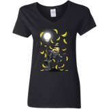 T-Shirts Black / S Banana Rain Women's V-Neck T-Shirt