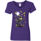 T-Shirts Purple / S Banana Rain Women's V-Neck T-Shirt