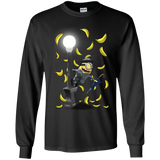 T-Shirts Black / YS Banana Rain Youth Long Sleeve T-Shirt