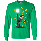 T-Shirts Irish Green / YS Banana Rain Youth Long Sleeve T-Shirt