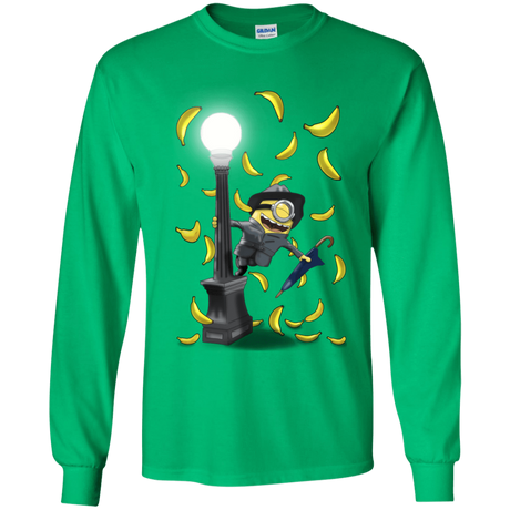 T-Shirts Irish Green / YS Banana Rain Youth Long Sleeve T-Shirt