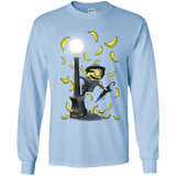 T-Shirts Light Blue / YS Banana Rain Youth Long Sleeve T-Shirt