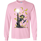 T-Shirts Light Pink / YS Banana Rain Youth Long Sleeve T-Shirt