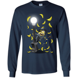 T-Shirts Navy / YS Banana Rain Youth Long Sleeve T-Shirt