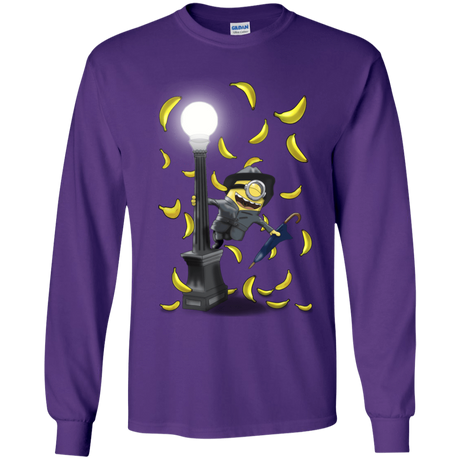 T-Shirts Purple / YS Banana Rain Youth Long Sleeve T-Shirt