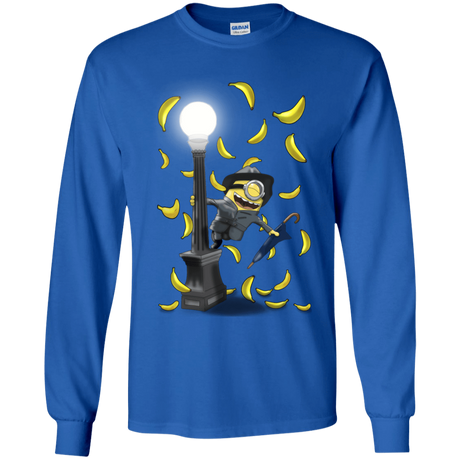 T-Shirts Royal / YS Banana Rain Youth Long Sleeve T-Shirt