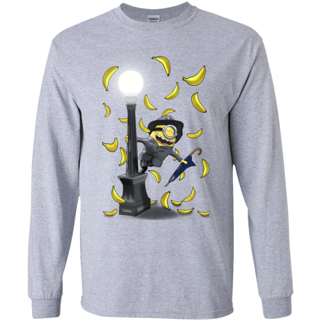 T-Shirts Sport Grey / YS Banana Rain Youth Long Sleeve T-Shirt