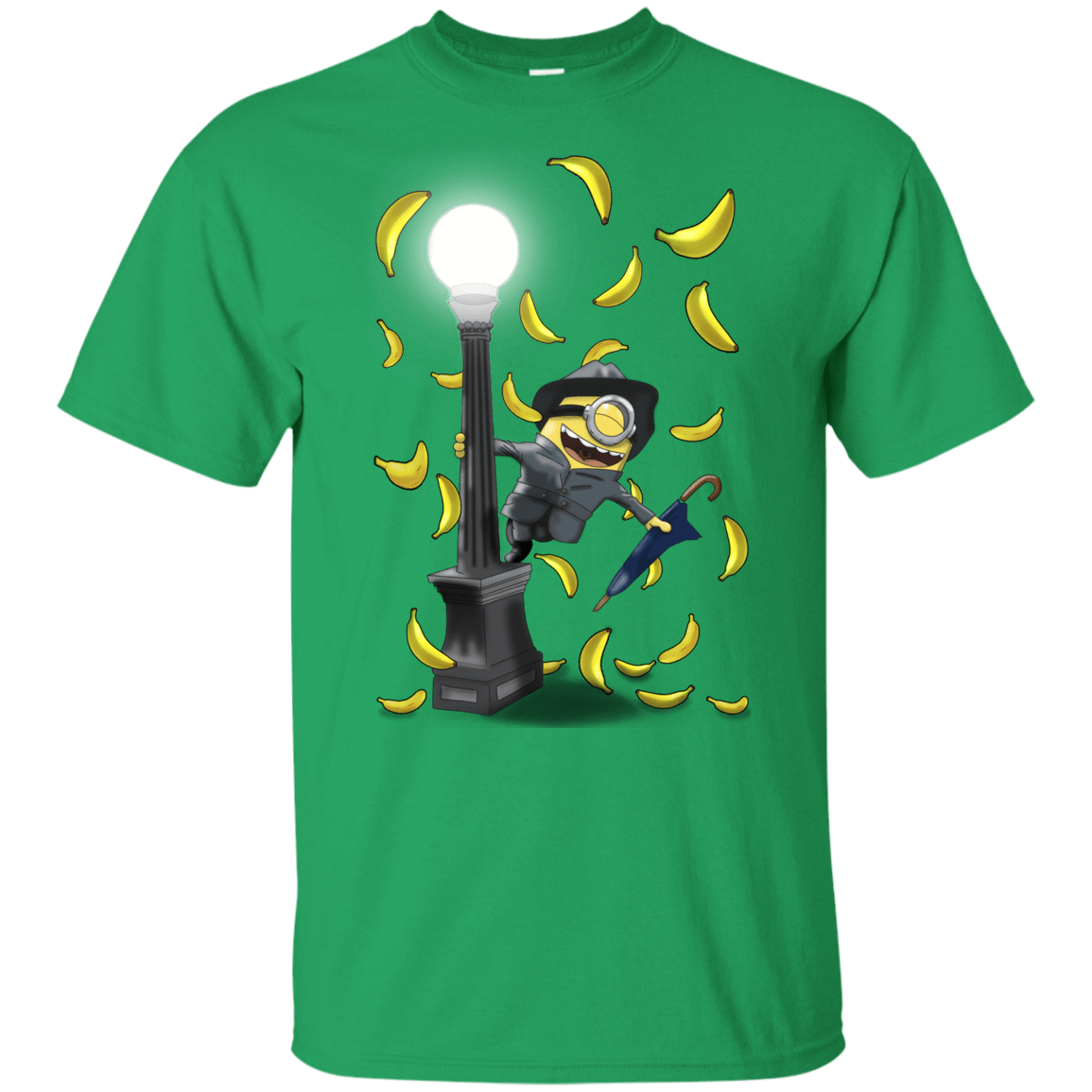 T-Shirts Irish Green / YXS Banana Rain Youth T-Shirt