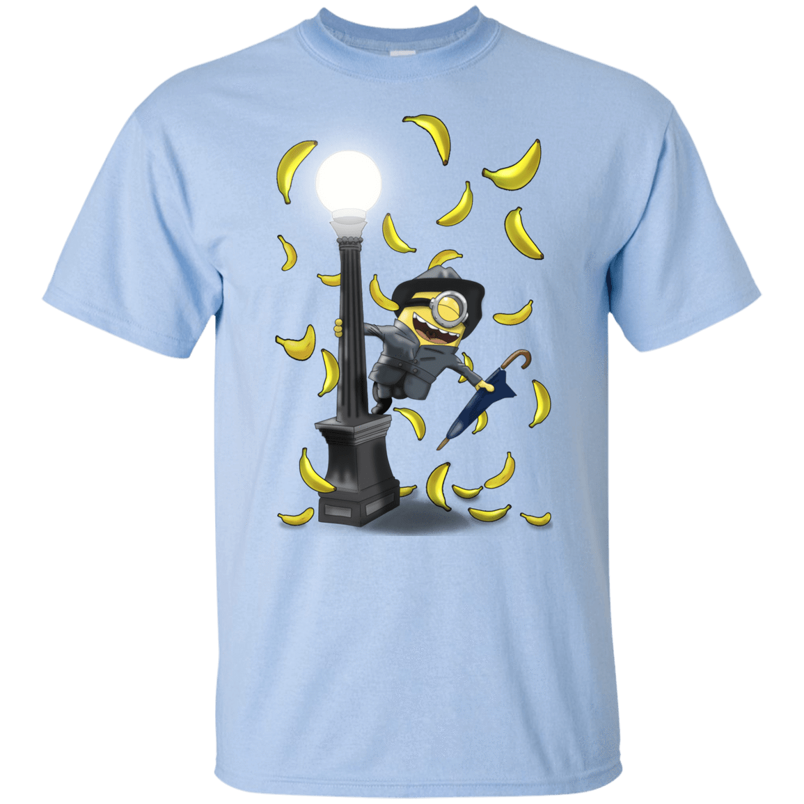 T-Shirts Light Blue / YXS Banana Rain Youth T-Shirt