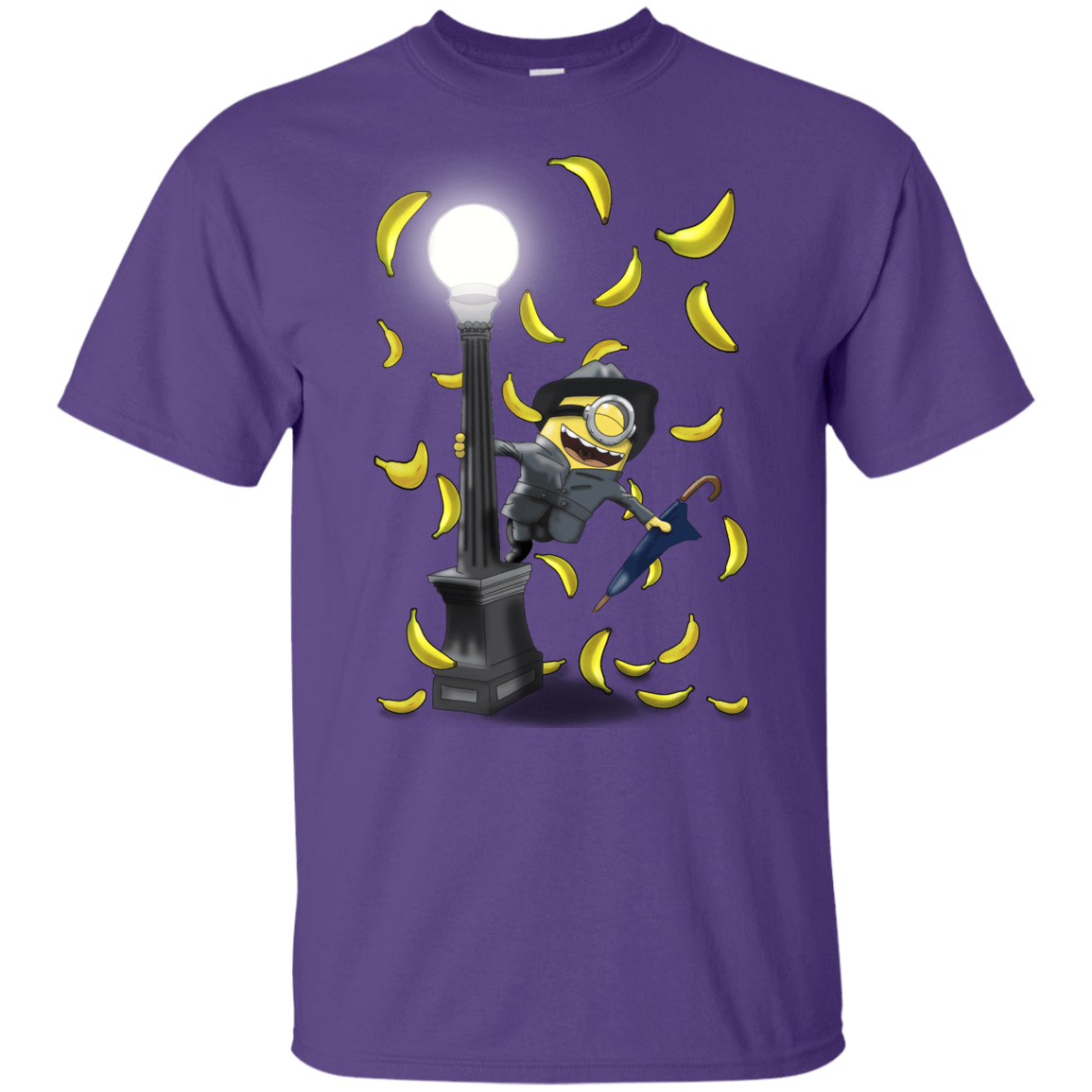 T-Shirts Purple / YXS Banana Rain Youth T-Shirt