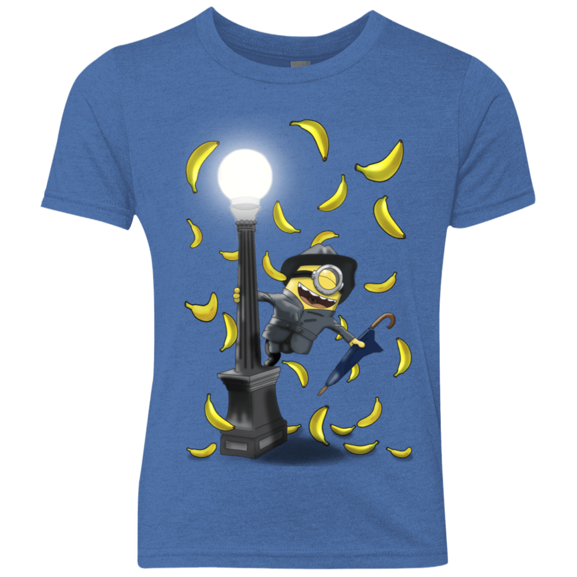T-Shirts Vintage Royal / YXS Banana Rain Youth Triblend T-Shirt