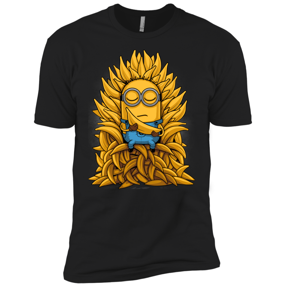 T-Shirts Black / YXS Banana Throne Boys Premium T-Shirt