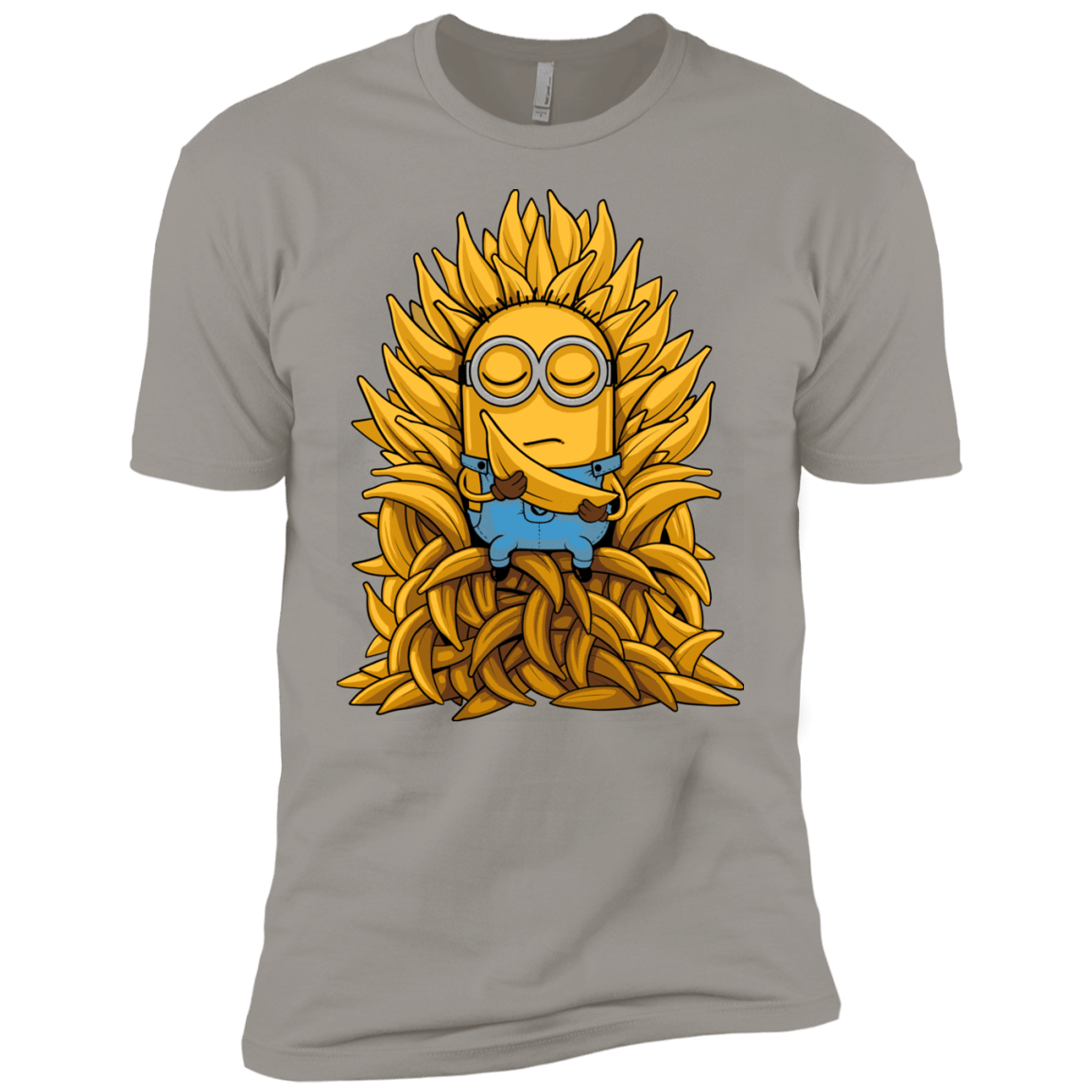 T-Shirts Light Grey / YXS Banana Throne Boys Premium T-Shirt