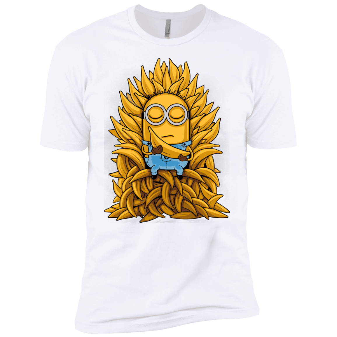 T-Shirts White / YXS Banana Throne Boys Premium T-Shirt