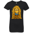 T-Shirts Black / YXS Banana Throne Girls Premium T-Shirt