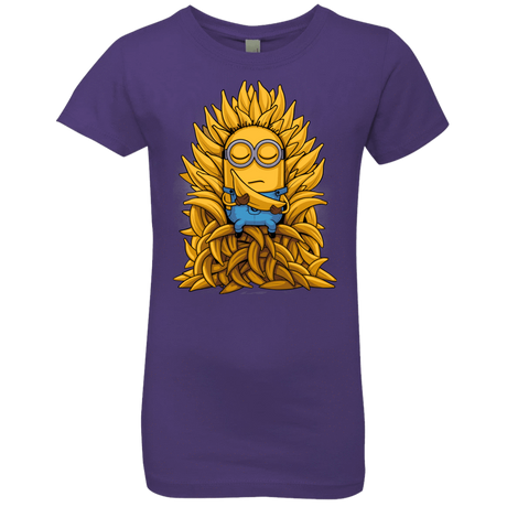 T-Shirts Purple Rush / YXS Banana Throne Girls Premium T-Shirt