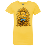 T-Shirts Vibrant Yellow / YXS Banana Throne Girls Premium T-Shirt