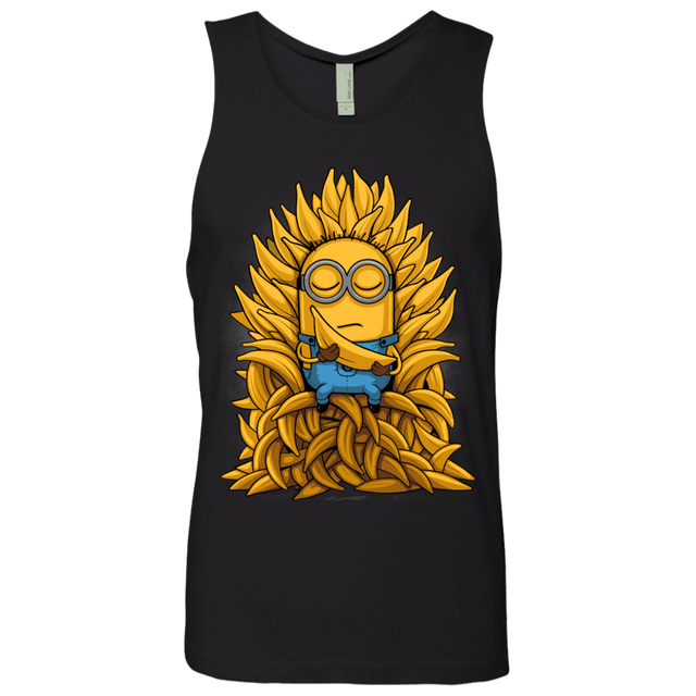 T-Shirts Black / Small Banana Throne Men's Premium Tank Top