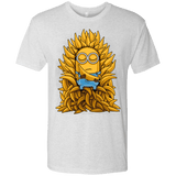 T-Shirts Heather White / Small Banana Throne Men's Triblend T-Shirt