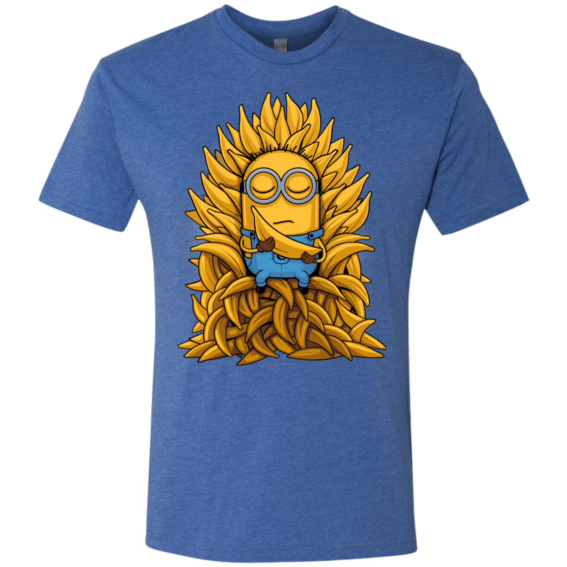 T-Shirts Vintage Royal / Small Banana Throne Men's Triblend T-Shirt