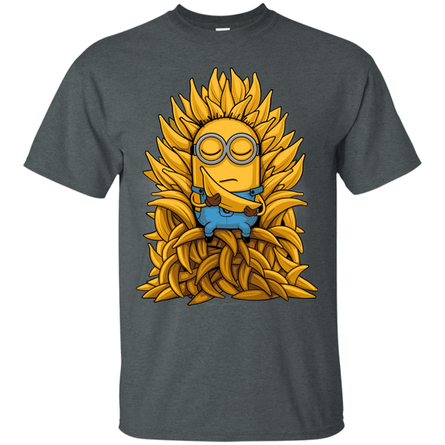 T-Shirts Dark Heather / Small Banana Throne T-Shirt