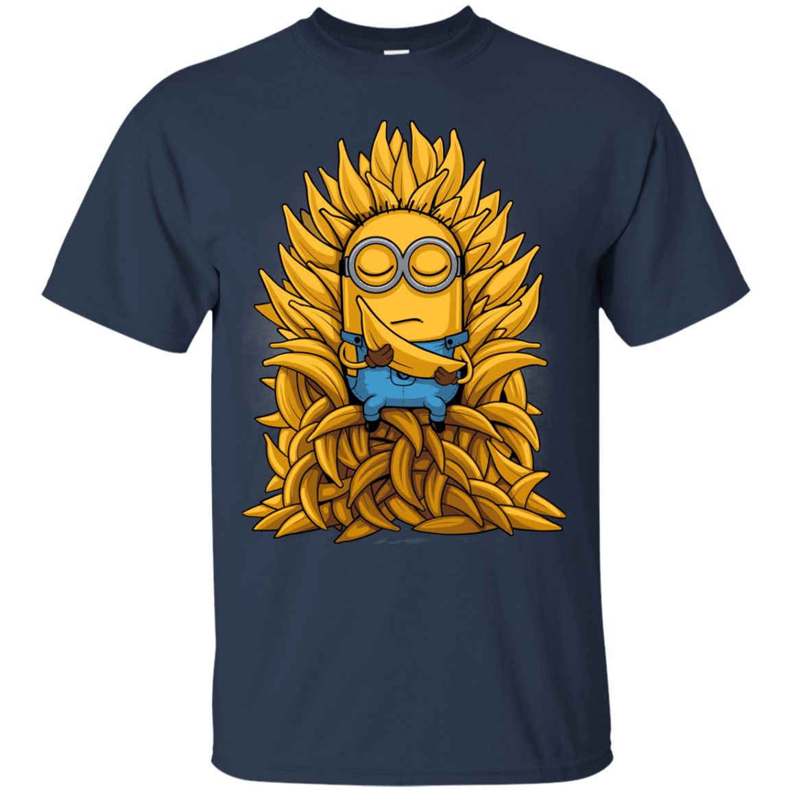 T-Shirts Navy / Small Banana Throne T-Shirt