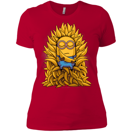 T-Shirts Red / X-Small Banana Throne Women's Premium T-Shirt