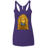 T-Shirts Purple / X-Small Banana Throne Women's Triblend Racerback Tank