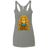 T-Shirts Venetian Grey / X-Small Banana Throne Women's Triblend Racerback Tank