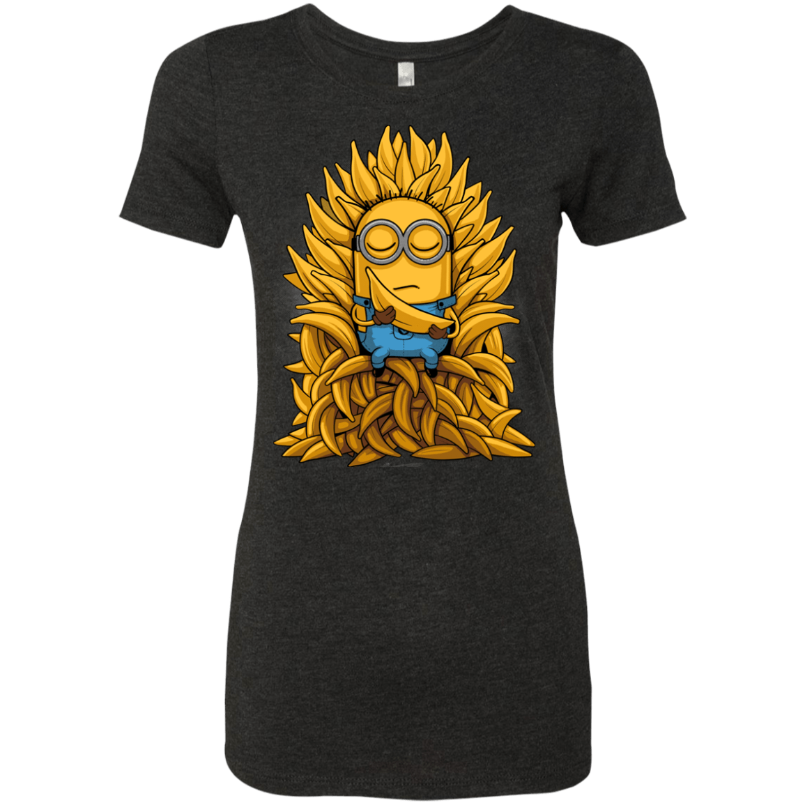 T-Shirts Vintage Black / Small Banana Throne Women's Triblend T-Shirt