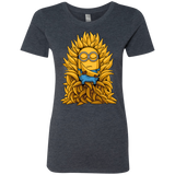 T-Shirts Vintage Navy / Small Banana Throne Women's Triblend T-Shirt