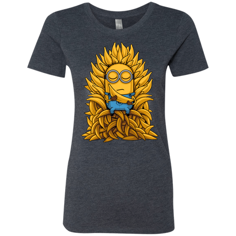 T-Shirts Vintage Navy / Small Banana Throne Women's Triblend T-Shirt