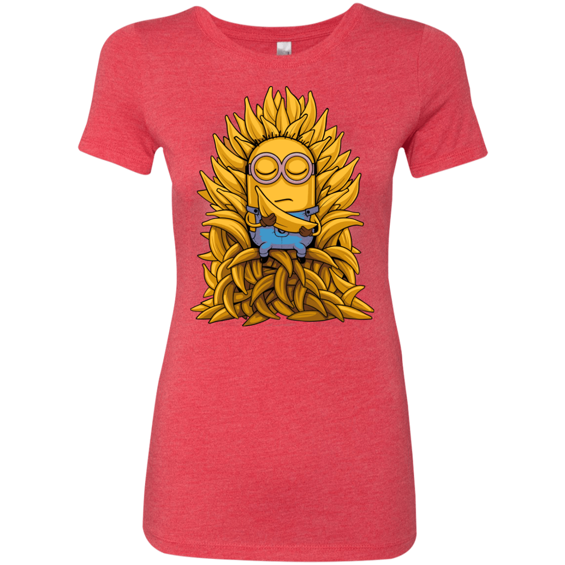 T-Shirts Vintage Red / Small Banana Throne Women's Triblend T-Shirt