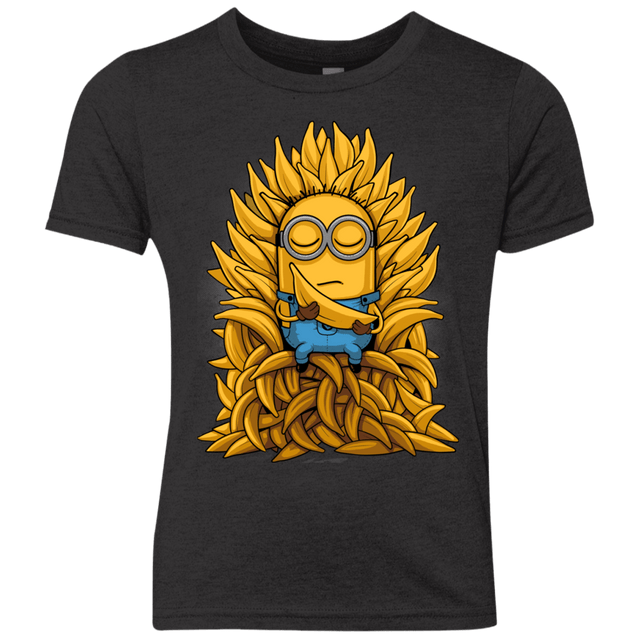 T-Shirts Vintage Black / YXS Banana Throne Youth Triblend T-Shirt