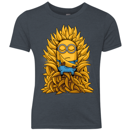 T-Shirts Vintage Navy / YXS Banana Throne Youth Triblend T-Shirt