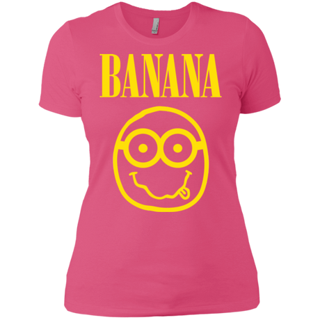 T-Shirts Hot Pink / X-Small Banana Women's Premium T-Shirt