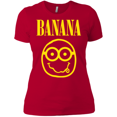 T-Shirts Red / X-Small Banana Women's Premium T-Shirt