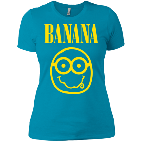 T-Shirts Turquoise / X-Small Banana Women's Premium T-Shirt