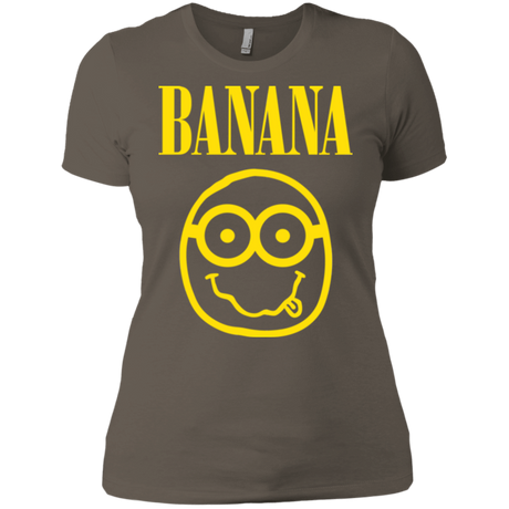 T-Shirts Warm Grey / X-Small Banana Women's Premium T-Shirt