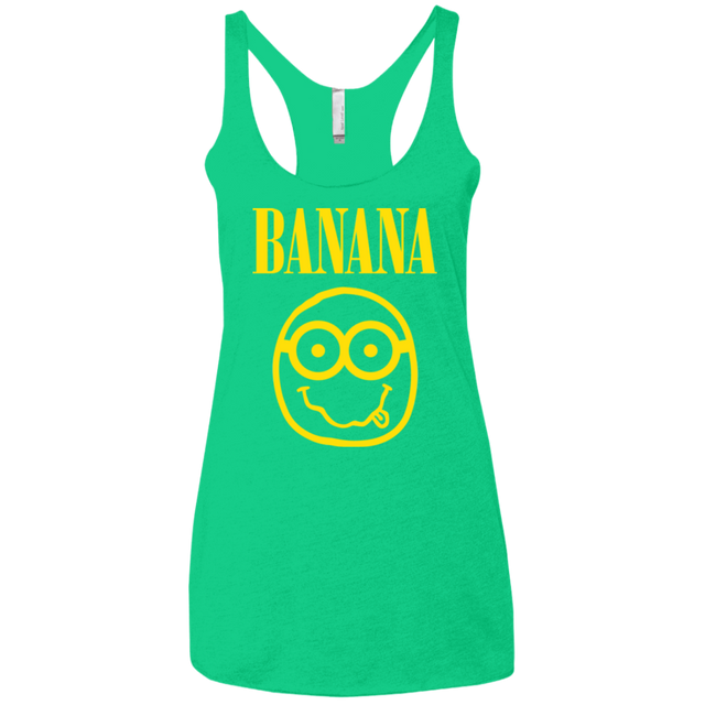 T-Shirts Envy / X-Small Banana Women's Triblend Racerback Tank