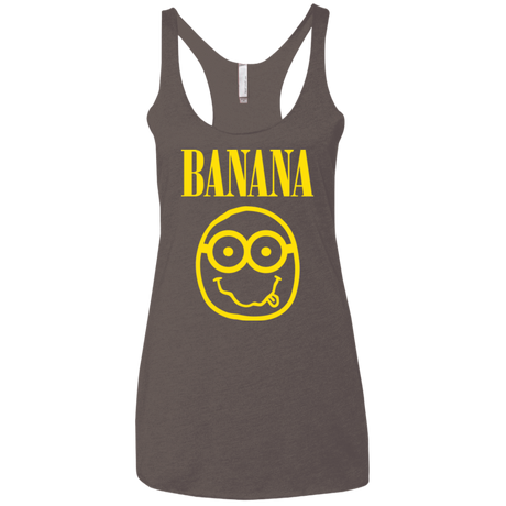 T-Shirts Macchiato / X-Small Banana Women's Triblend Racerback Tank