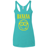 T-Shirts Tahiti Blue / X-Small Banana Women's Triblend Racerback Tank