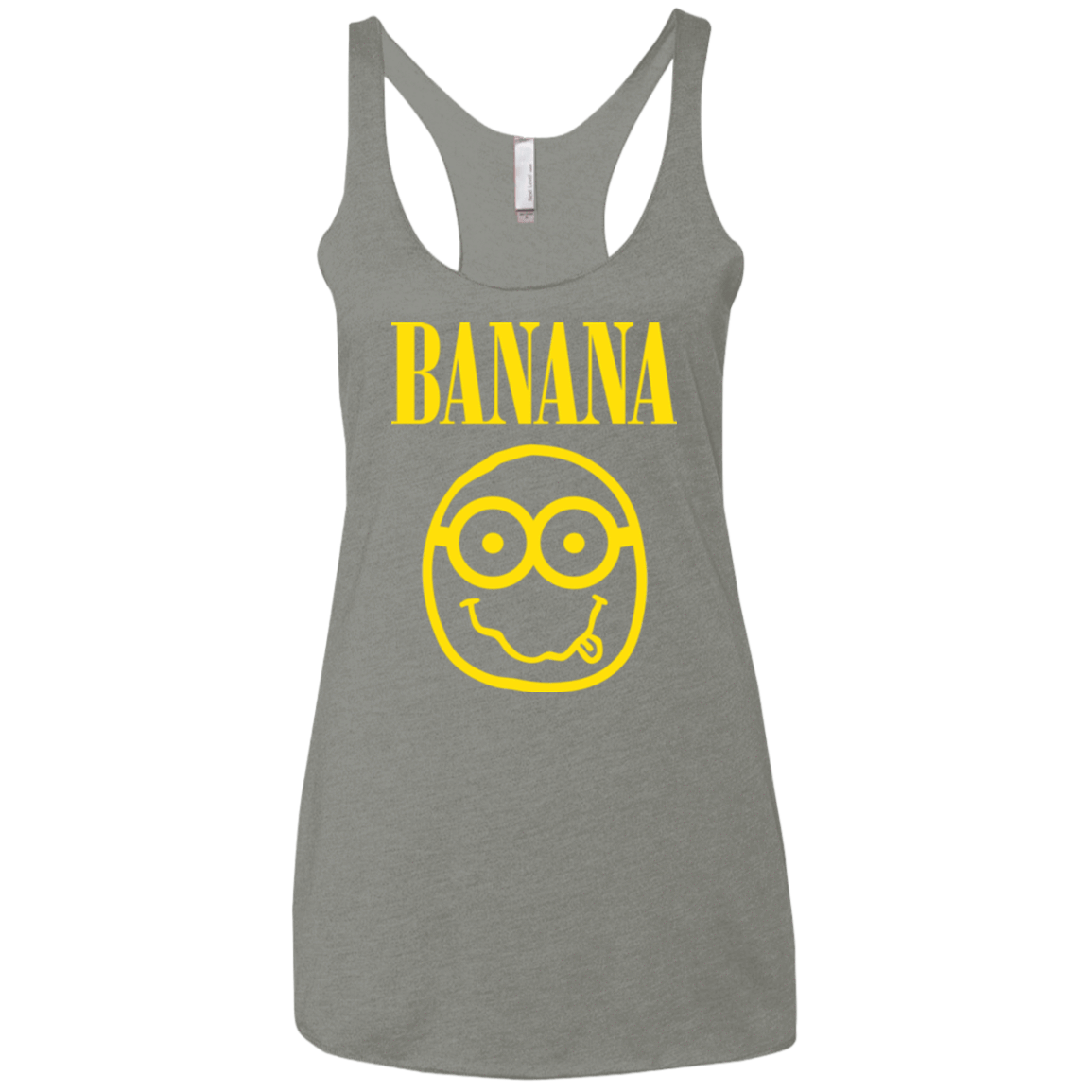 T-Shirts Venetian Grey / X-Small Banana Women's Triblend Racerback Tank