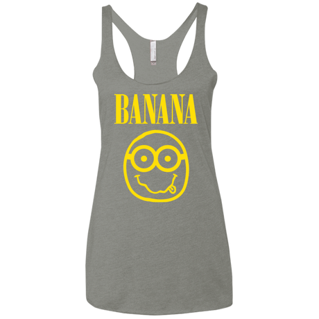 T-Shirts Venetian Grey / X-Small Banana Women's Triblend Racerback Tank
