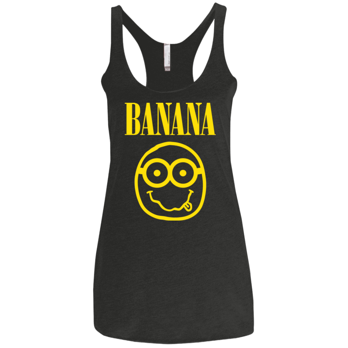 T-Shirts Vintage Black / X-Small Banana Women's Triblend Racerback Tank