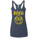 T-Shirts Vintage Navy / X-Small Banana Women's Triblend Racerback Tank