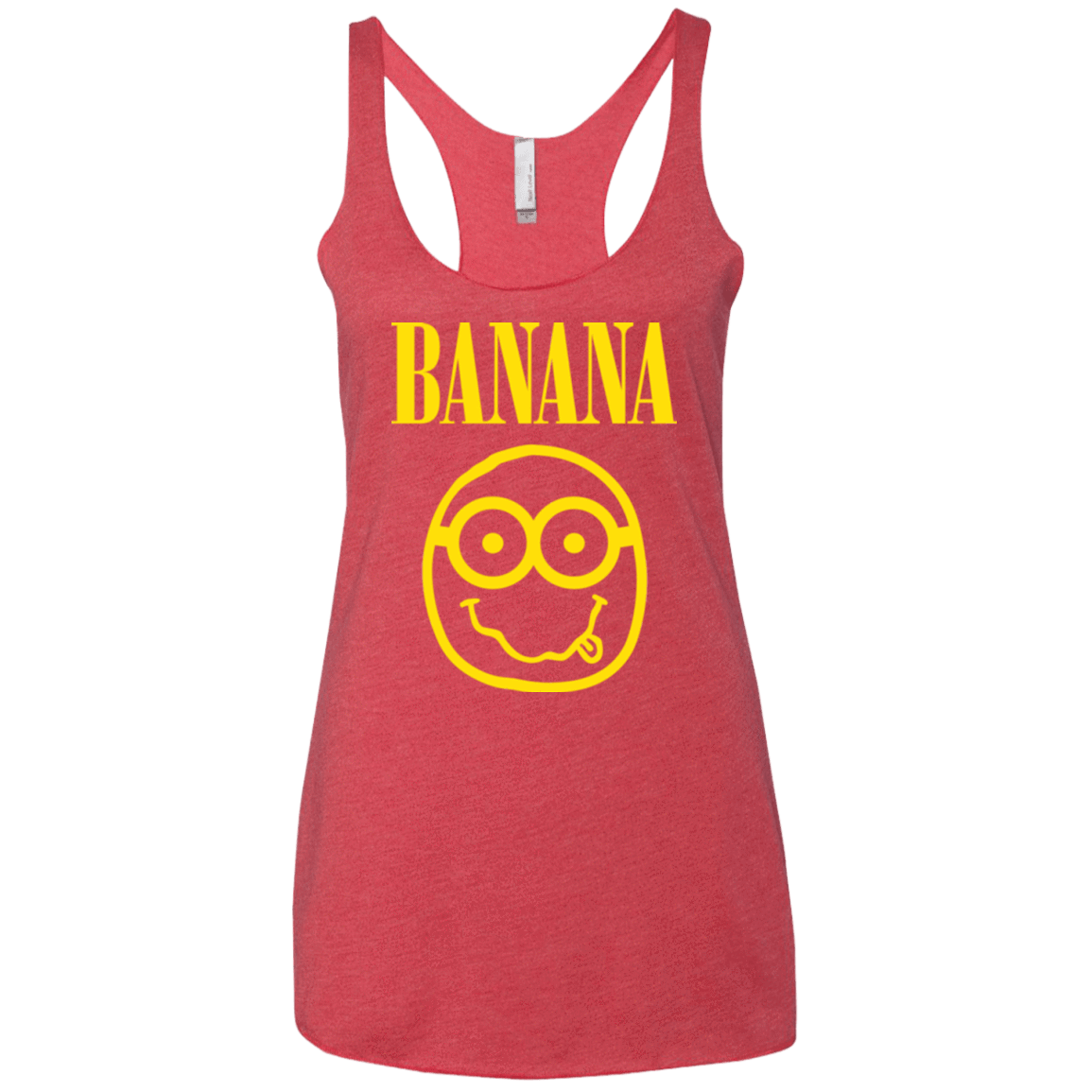 T-Shirts Vintage Red / X-Small Banana Women's Triblend Racerback Tank